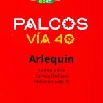 Boleta Palco Arlequín