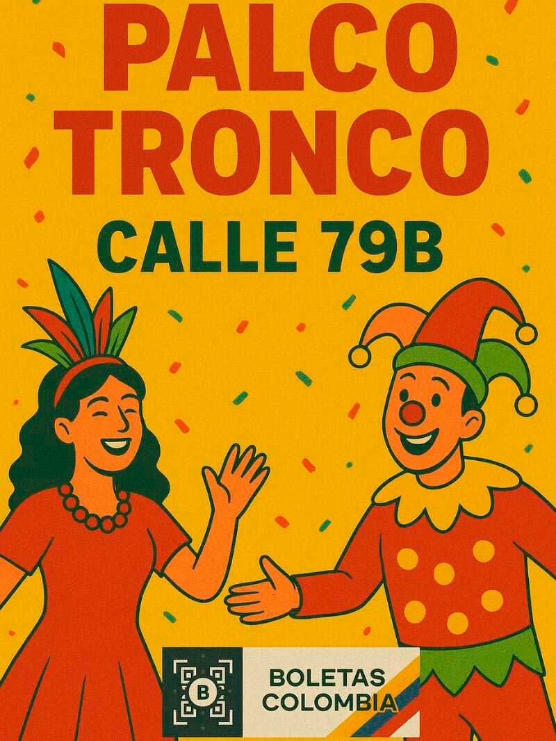 Boleta Palco Tronco e Palco