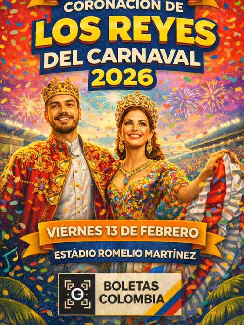 Boletas coronacion reyes del carnacal 2026